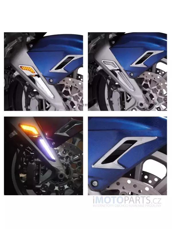 Přídavná LED světla na přední vidlici