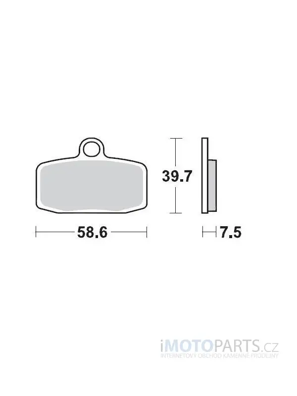 BRZDOVÉ DESTIČKY RACING GP