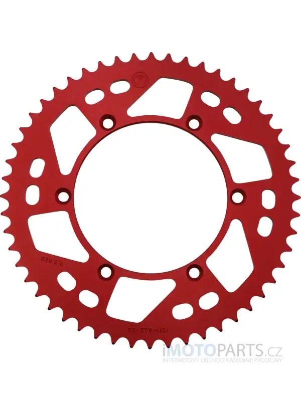 ŘETĚZKO ALU MSE HUSQ 52T ČERVENÉ