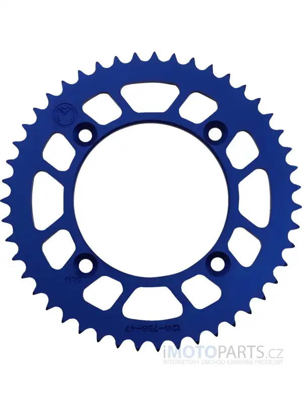 ŘETĚZKO ALU MSE YAM 47T MODRÁ