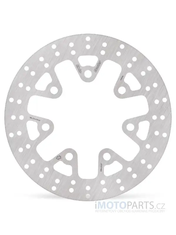 BRZDOVÝ KOTOUČ FIX KULATÉ PŘEDNÍ