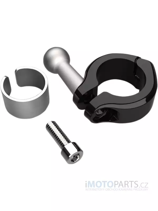 SVORKA ALUM 7/8"-1" ČERNÁ