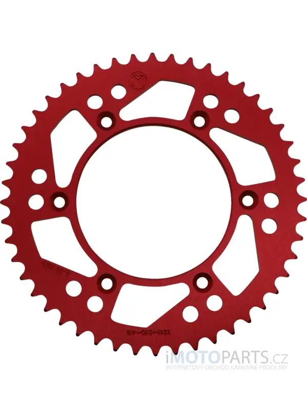 ŘETĚZKO ALU MSE HON 48T ČERVENÉ